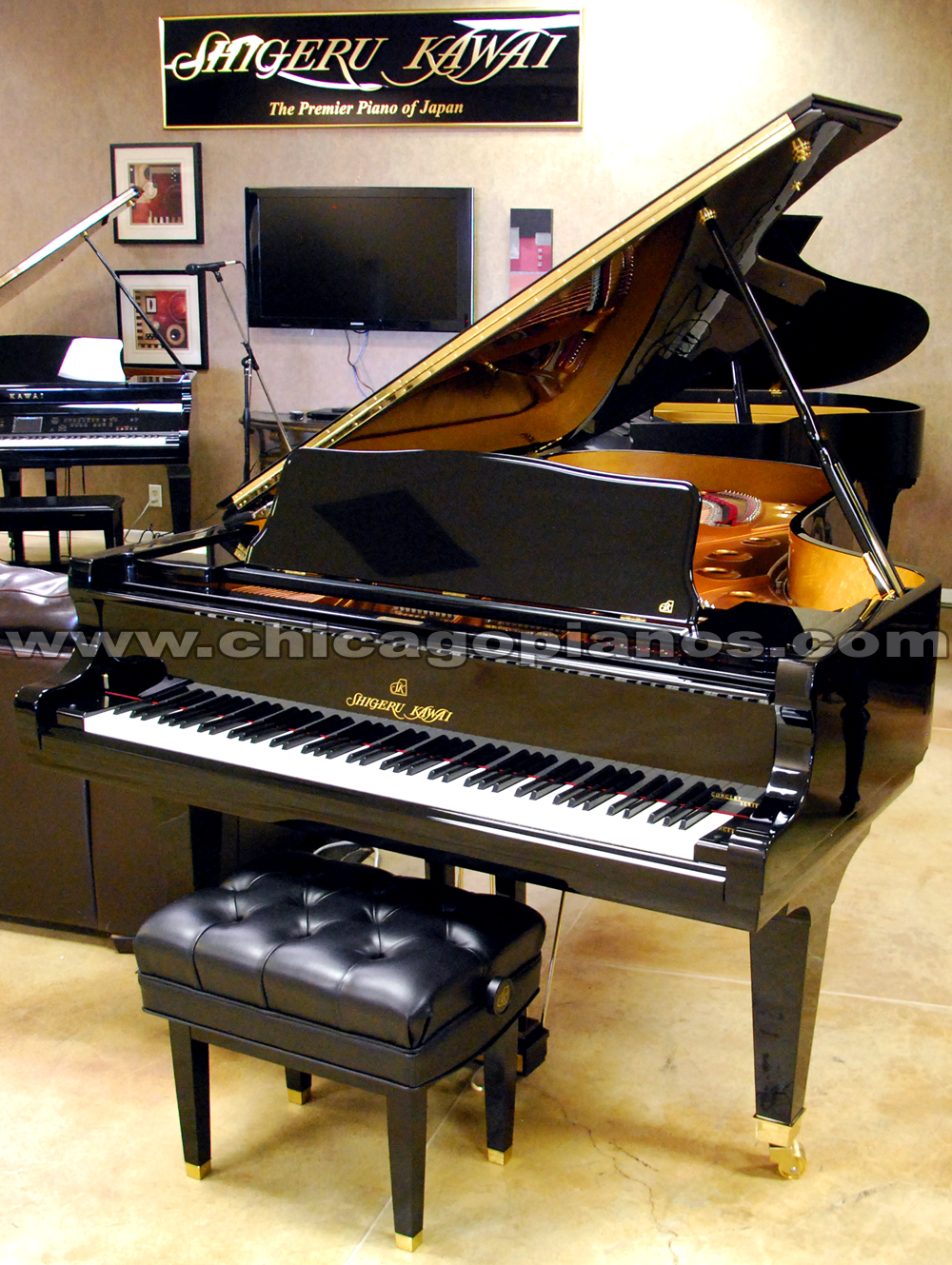 Shigeru Kawai Grand Pianos from Chicago Pianos com